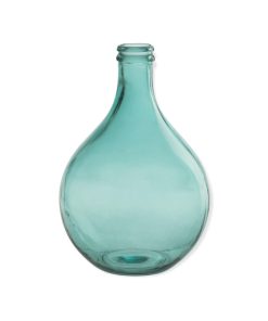 VASE LISBONNE VERRE AQUA SMALL