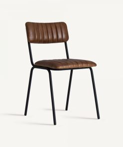 Chaise Chadron marron Vical Home