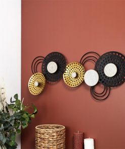 Décoration murale en métal 85×45