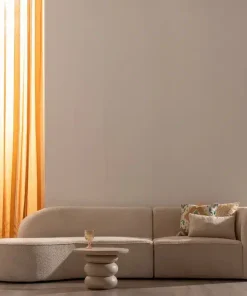 Canapé beige bouclé Aldora Ixia